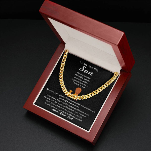 [ Almost sold out ] To My Son - I Love You Forever [ Gift from Dad to Son ]