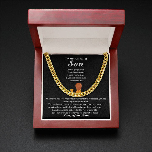 [ Almost sold out ] To My Son - I Love You Forever [ Gift from Mom to Son ]
