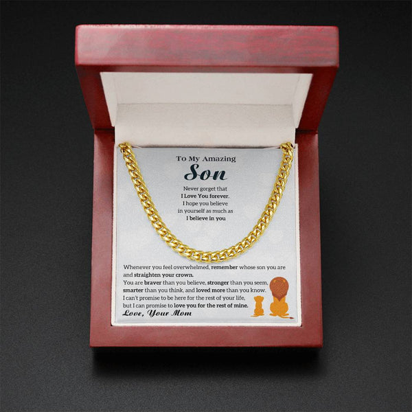 To My Son - I Love You Forever [ Gift from Mom ]