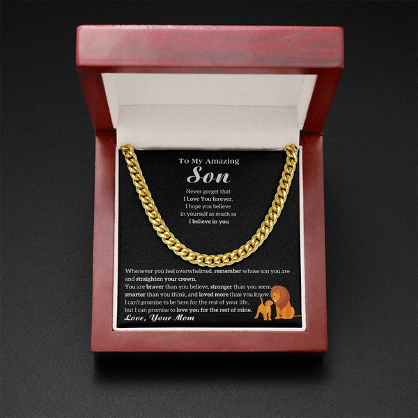 [ Almost sold out ] To My Son - I Love You Forever [ Gift from Mom ]