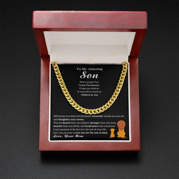 [ Few left only ] To My Son - I Love You Forever [ Gift from Mom ]