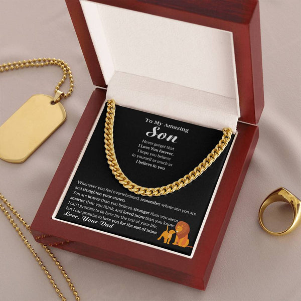 [ Almost sold out ] To My Son - I Love You Forever [ Gift from Dad ]