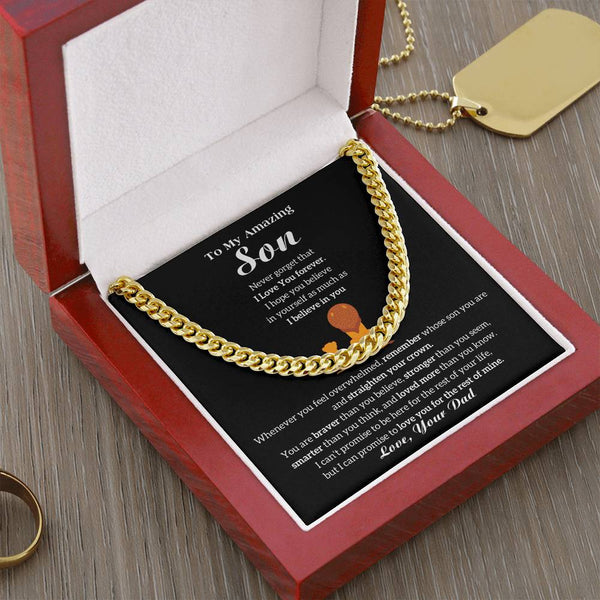 [ Almost sold out ] To My Son - I Love You Forever [ Gift from Dad to Son ]