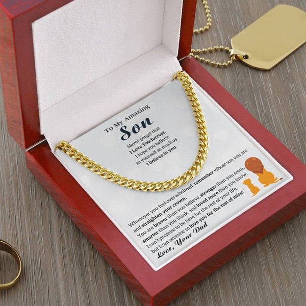 To My Son - I Love You Forever [ Gift from Dad ]