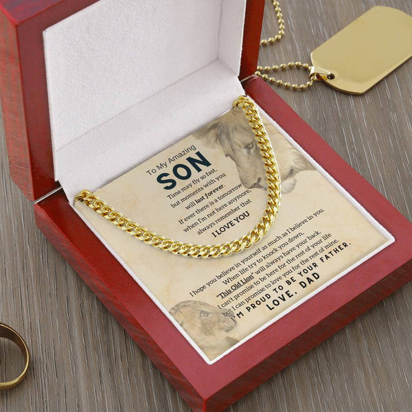 [ Almost sold out ] To My Son, This Old Lion will always have your back
