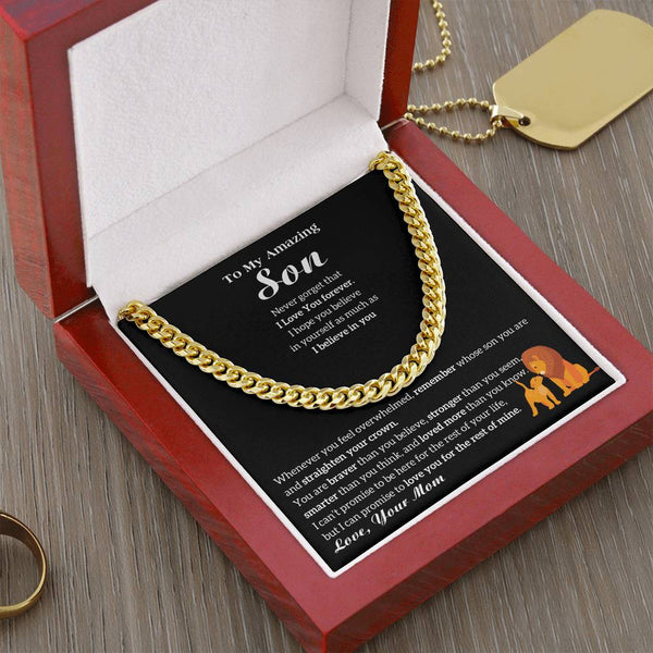 [ Almost sold out ] To My Son - I Love You Forever [ Gift from Mom ]