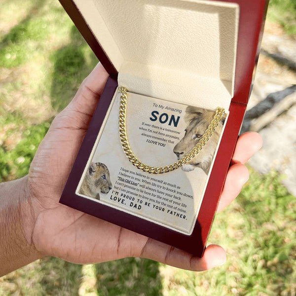 [ Few left only ] To My Son, This Old Lion will always have your back