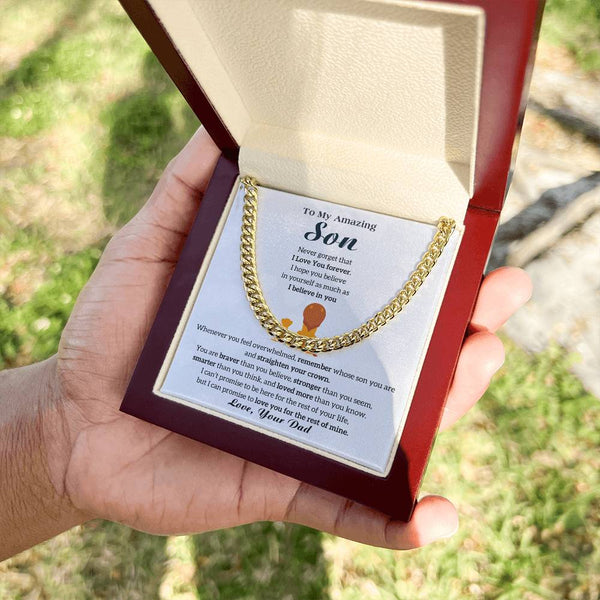 [ Few left only ] To My Son - I Love You Forever [ Gift from Dad to Son ]