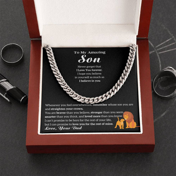[ Almost sold out ] To My Son - I Love You Forever [ Gift from Dad ]