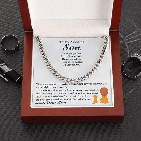 To My Son - I Love You Forever [ Gift from Mom ]
