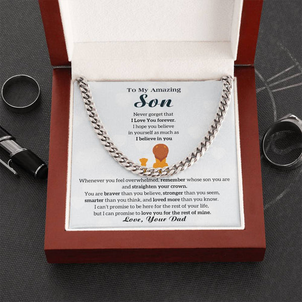 [ Few left only ] To My Son - I Love You Forever [ Gift from Dad to Son ]