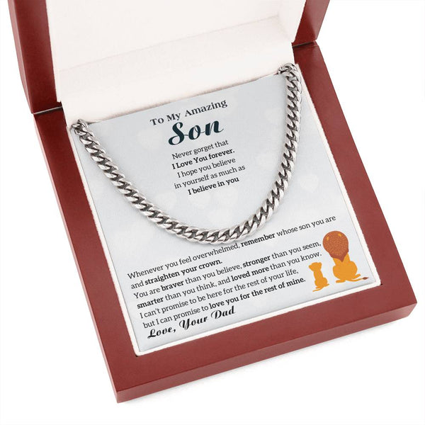 To My Son - I Love You Forever [ Gift from Dad ]