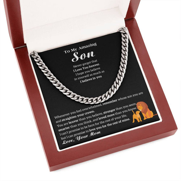 [ Almost sold out ] To My Son - I Love You Forever [ Gift from Mom ]