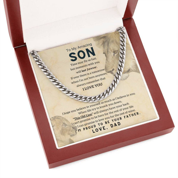 [ Almost sold out ] To My Son, This Old Lion will always have your back