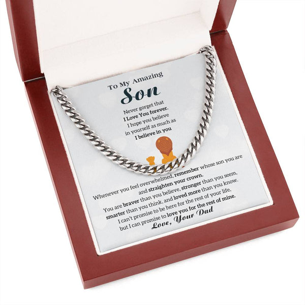 [ Few left only ] To My Son - I Love You Forever [ Gift from Dad to Son ]