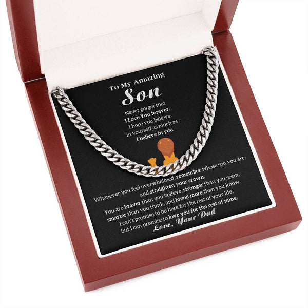 [ Almost sold out ] To My Son - I Love You Forever [ Gift from Dad to Son ]