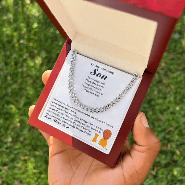 To My Son - I Love You Forever [ Gift from Mom ]