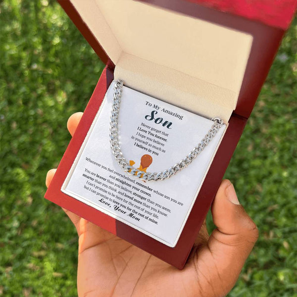 [ Few left only ] To My Son - I Love You Forever [ Gift from Mom to Son ]