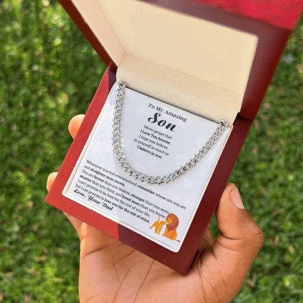 To My Son - I Love You Forever [ Gift from Dad to Son ]