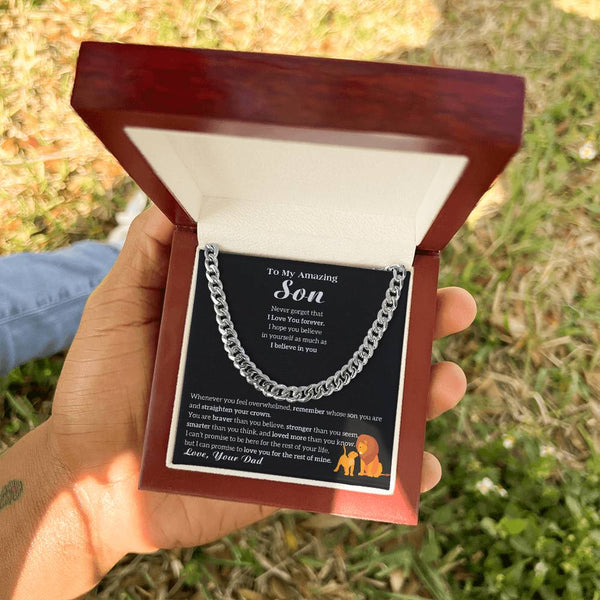 [ Almost sold out ] To My Son - I Love You Forever [ Gift from Dad ]