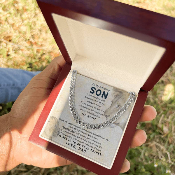 [ Almost sold out ] To My Son, This Old Lion will always have your back