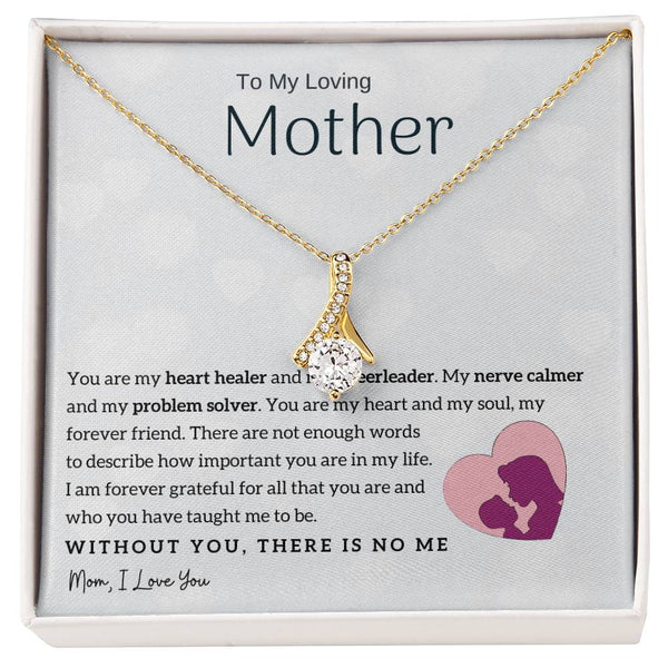 To My Loving Mother - You are my heart healer (Limited Time Offer) - Alluring Beauty Necklace