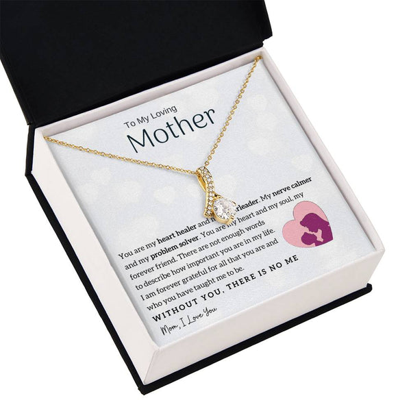 To My Loving Mother - You are my heart healer (Limited Time Offer) - Alluring Beauty Necklace