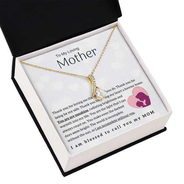To My Loving Mother - You are my sunshine! (Limited Time Offer) - Alluring Beauty Necklace