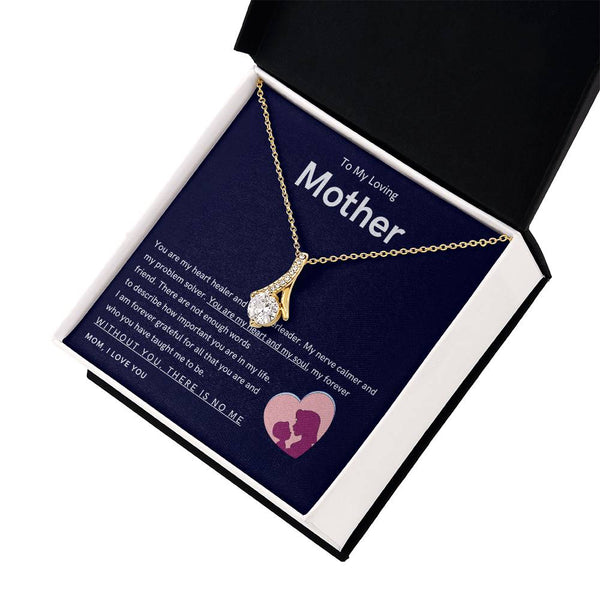 To My Loving Mother - You are my hear and my soul (Limited Time Offer) - Alluring Beauty Necklace