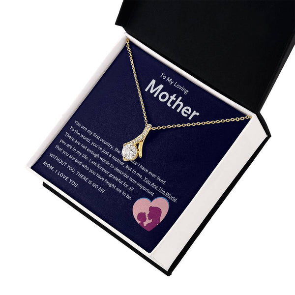 To My Loving Mother - Without You, There Is No Me (Limited Time Offer) - Alluring Beauty Necklace