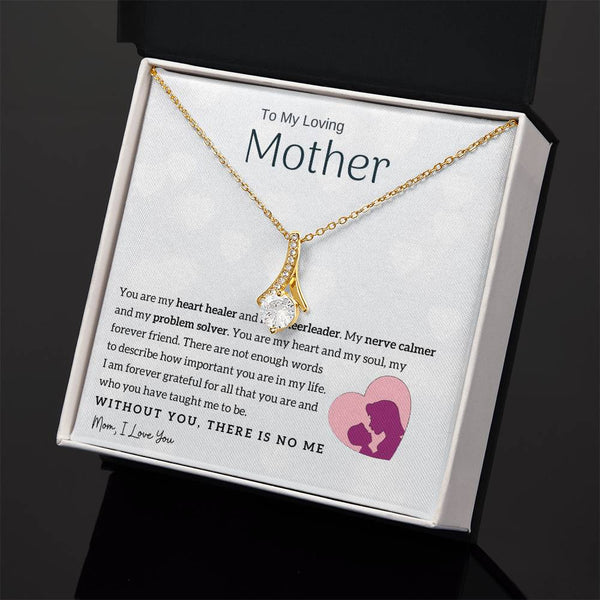 To My Loving Mother - You are my heart healer (Limited Time Offer) - Alluring Beauty Necklace