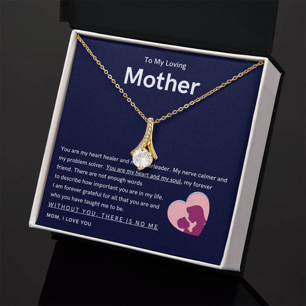 To My Loving Mother - You are my hear and my soul (Limited Time Offer) - Alluring Beauty Necklace