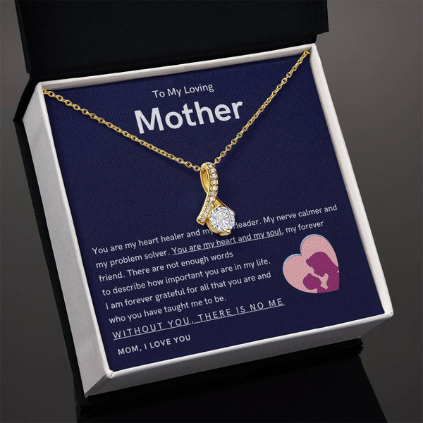 To My Loving Mother - You are my hear and my soul (Limited Time Offer) - Alluring Beauty Necklace