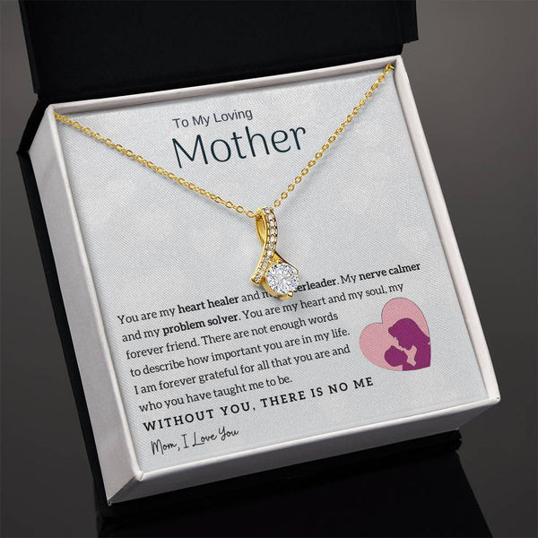 To My Loving Mother - You are my heart healer (Limited Time Offer) - Alluring Beauty Necklace