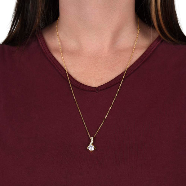 To My Mom, The Love Between A Mother And Her Daughter..  (Limited Time Offer) - Alluring Beauty Necklace