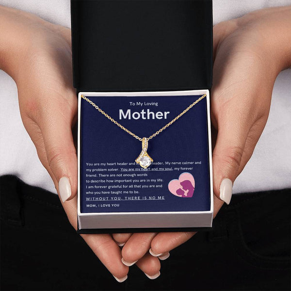 To My Loving Mother - You are my hear and my soul (Limited Time Offer) - Alluring Beauty Necklace