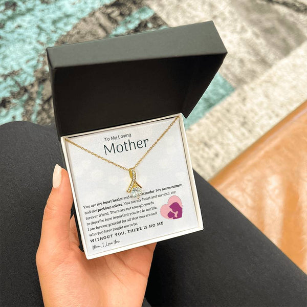 To My Loving Mother - You are my heart healer (Limited Time Offer) - Alluring Beauty Necklace