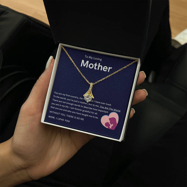 To My Loving Mother - Without You, There Is No Me (Limited Time Offer) - Alluring Beauty Necklace