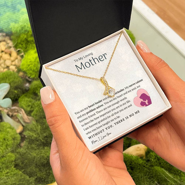 To My Loving Mother - You are my heart healer (Limited Time Offer) - Alluring Beauty Necklace