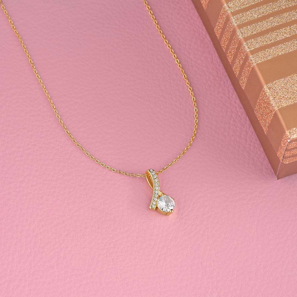 To My Loving Mother - You are my sunshine, I will always be your little girl (Limited Time Offer) - Alluring Beauty Necklace