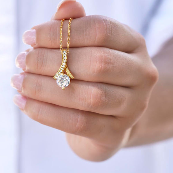 To My Loving Mother - You are my sunshine, radiating brightness into my life (Limited Time Offer) - Alluring Beauty Necklace