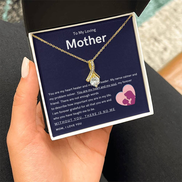 To My Loving Mother - You are my hear and my soul (Limited Time Offer) - Alluring Beauty Necklace