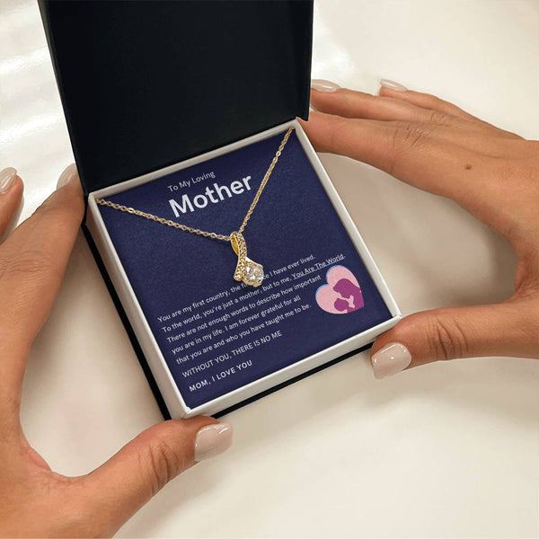 To My Loving Mother - Without You, There Is No Me (Limited Time Offer) - Alluring Beauty Necklace