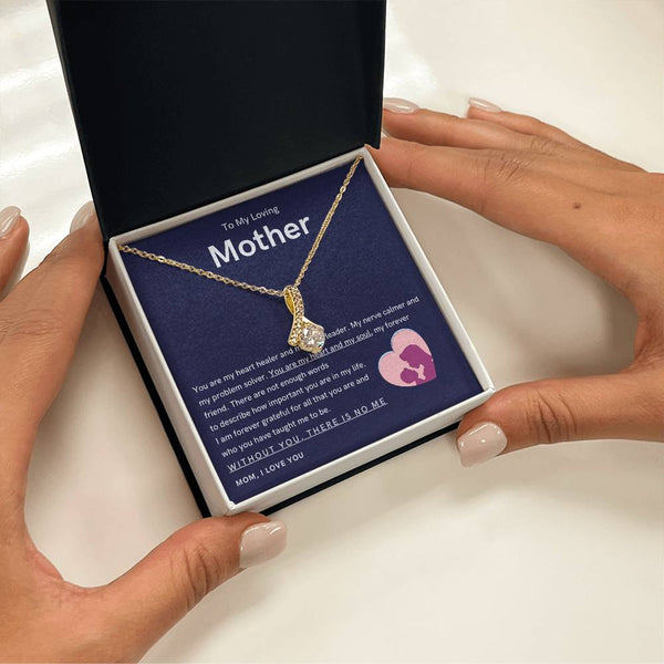 To My Loving Mother - You are my hear and my soul (Limited Time Offer) - Alluring Beauty Necklace