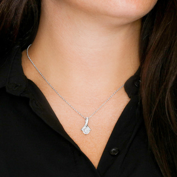 To My Loving Mother - You are my sunshine, radiating brightness into my life (Limited Time Offer) - Alluring Beauty Necklace