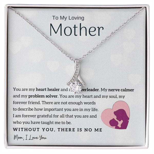 To My Loving Mother - You are my heart healer (Limited Time Offer) - Alluring Beauty Necklace