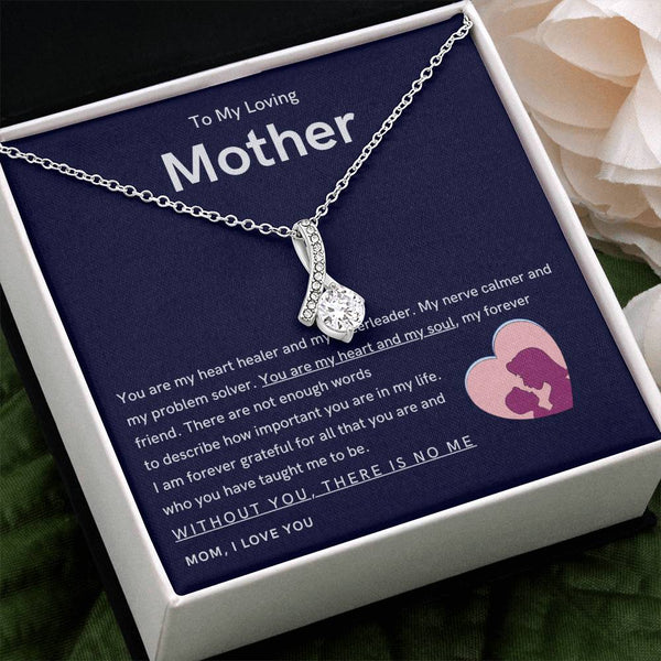 To My Loving Mother - You are my hear and my soul (Limited Time Offer) - Alluring Beauty Necklace
