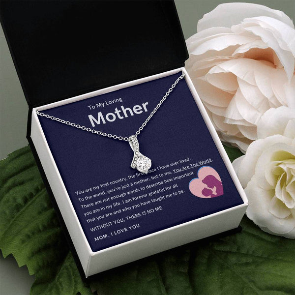 To My Loving Mother - Without You, There Is No Me (Limited Time Offer) - Alluring Beauty Necklace