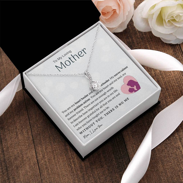 To My Loving Mother - You are my heart healer (Limited Time Offer) - Alluring Beauty Necklace