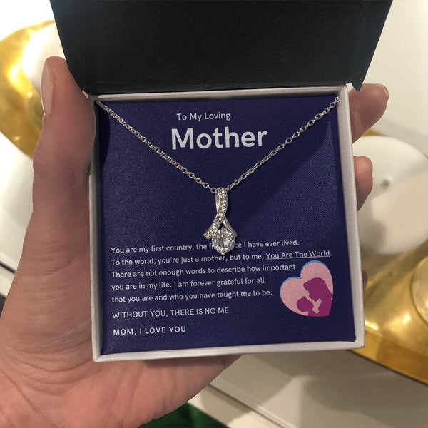 To My Loving Mother - Without You, There Is No Me (Limited Time Offer) - Alluring Beauty Necklace